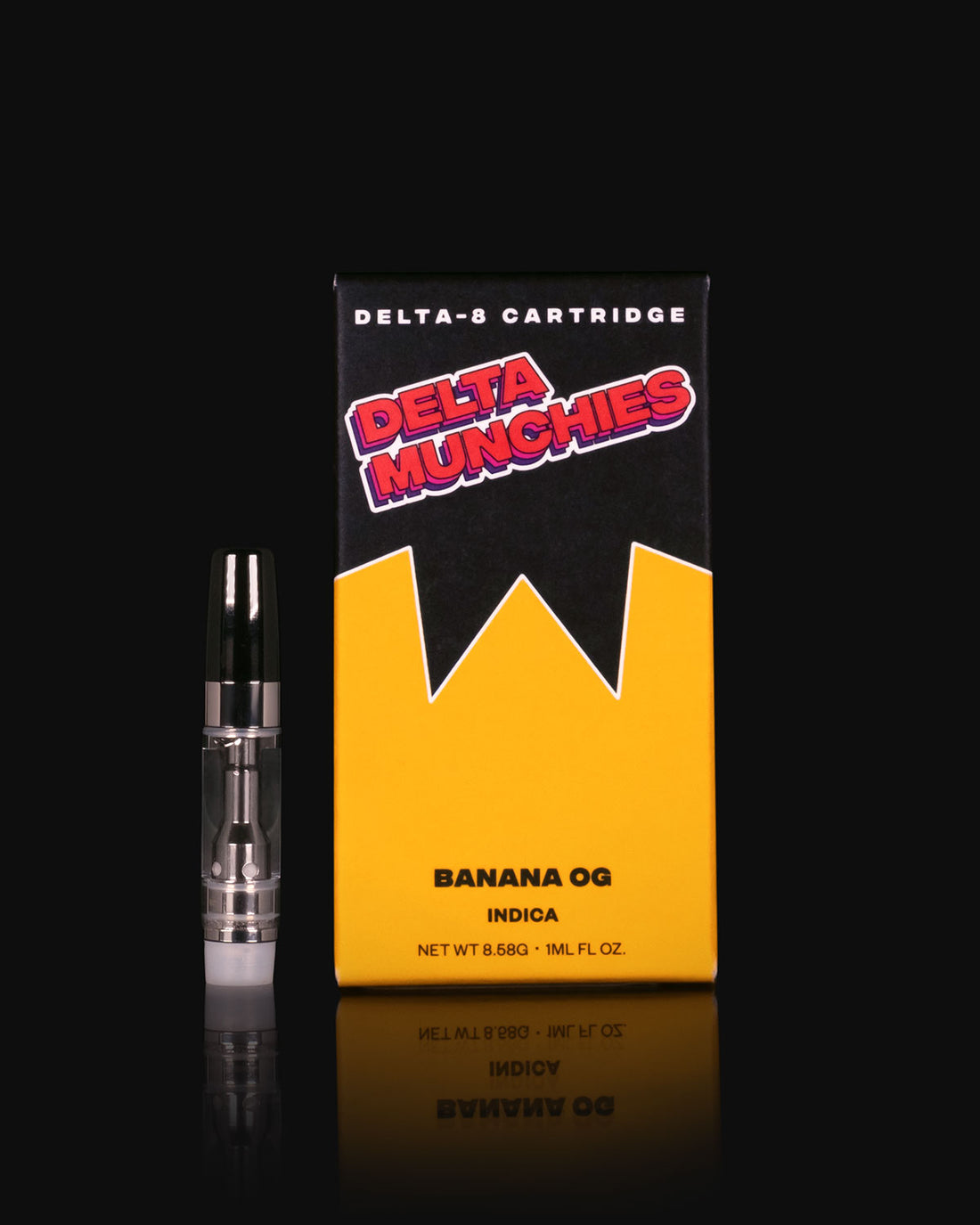 Delta Munchies – Banana OG | 1 Gram Delta 8 THC Cartridge